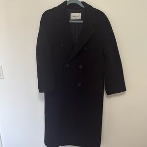 Black trench coat